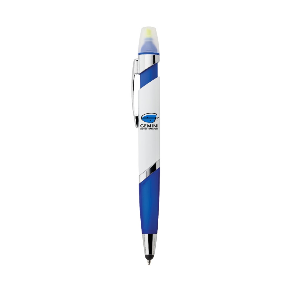 3-In-1 Ballpoint Pen/Stylus/Highlighter