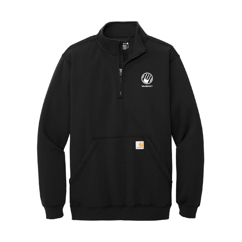 Carhartt Midweight 1/4 Zip Mock Neck Sweatshirt