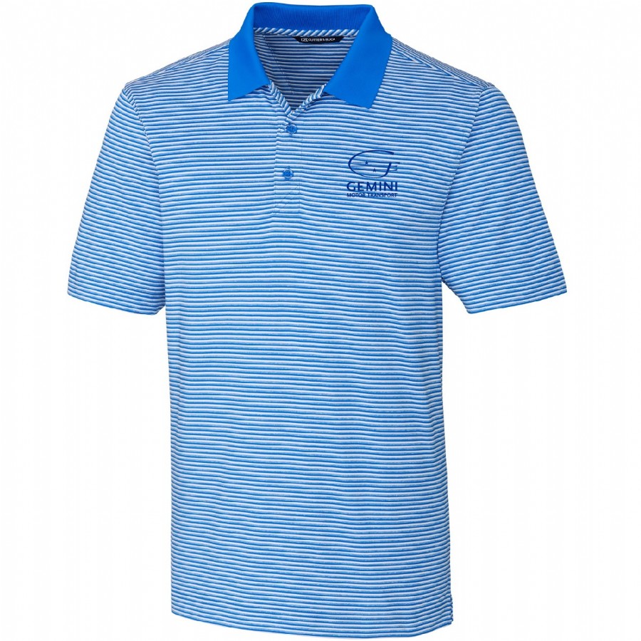 Men's Apparel | Cutter & Buck Men's Forge Polo Tonal Stripe | 1032