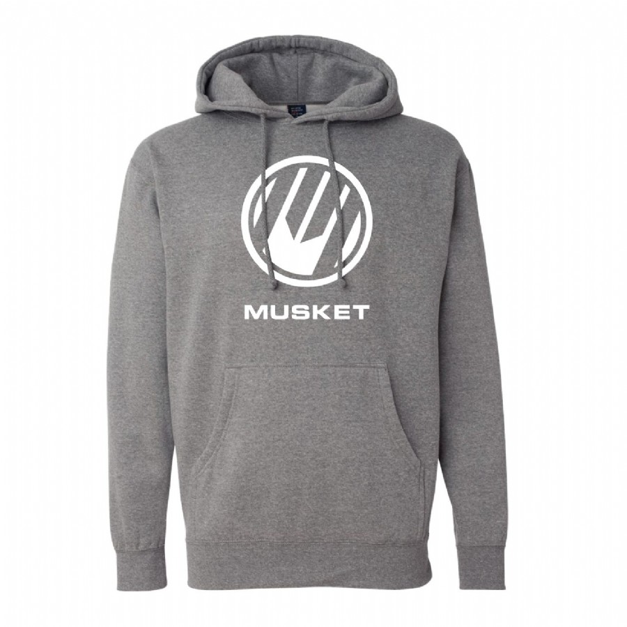 men's heavyweight hooded sweatshirt