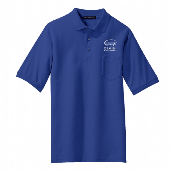 Men's Polos | Tall Silk Touch Polo with Pocket | 1033